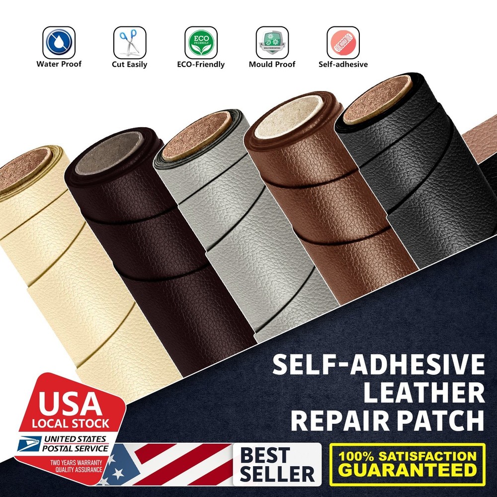 Leather-Repair-Patch Self-Adhesive Leather Refinisher-Cuttable Sofa Repair-Patch