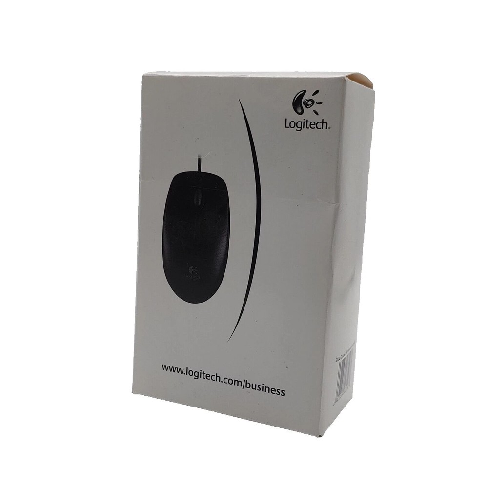 NEW Logitech Black USB Optical Mouse M-U0026