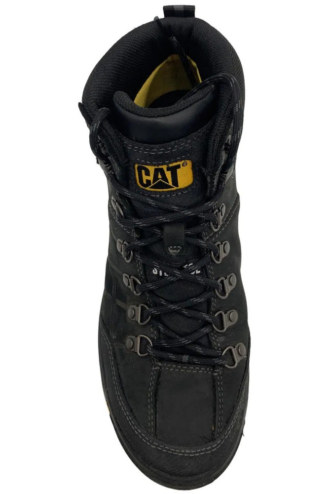 Caterpillar Men's Threshold Waterproof Work Boots Black
