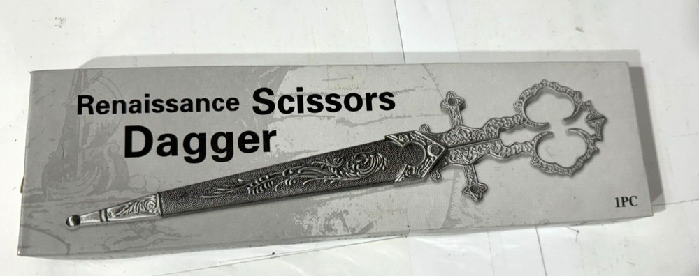 Renaissance Dagger Scissors