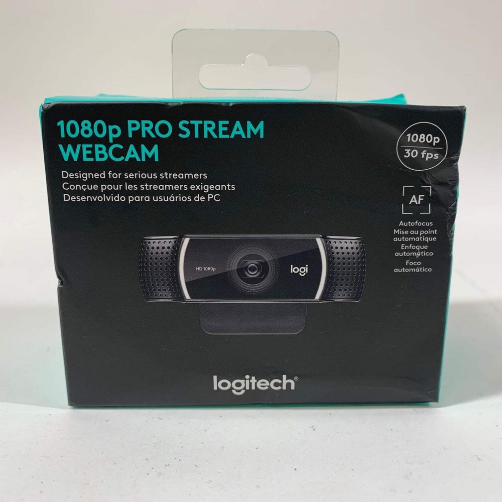 New Logitech 1080p Pro Stream Webcam V-U0028