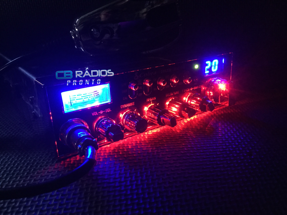 Cobra 29 LTD Chrome - RED NITRO + PERFORMANCE TUNED + RECEIVE ENHANCE + ECHO