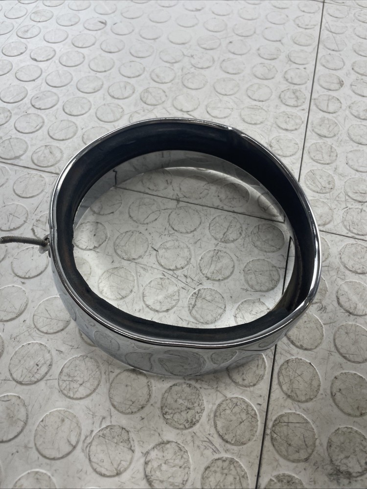 1984 - 1999 Harley Davidson Softail Deep Dish Headlight Ring (Bent)
