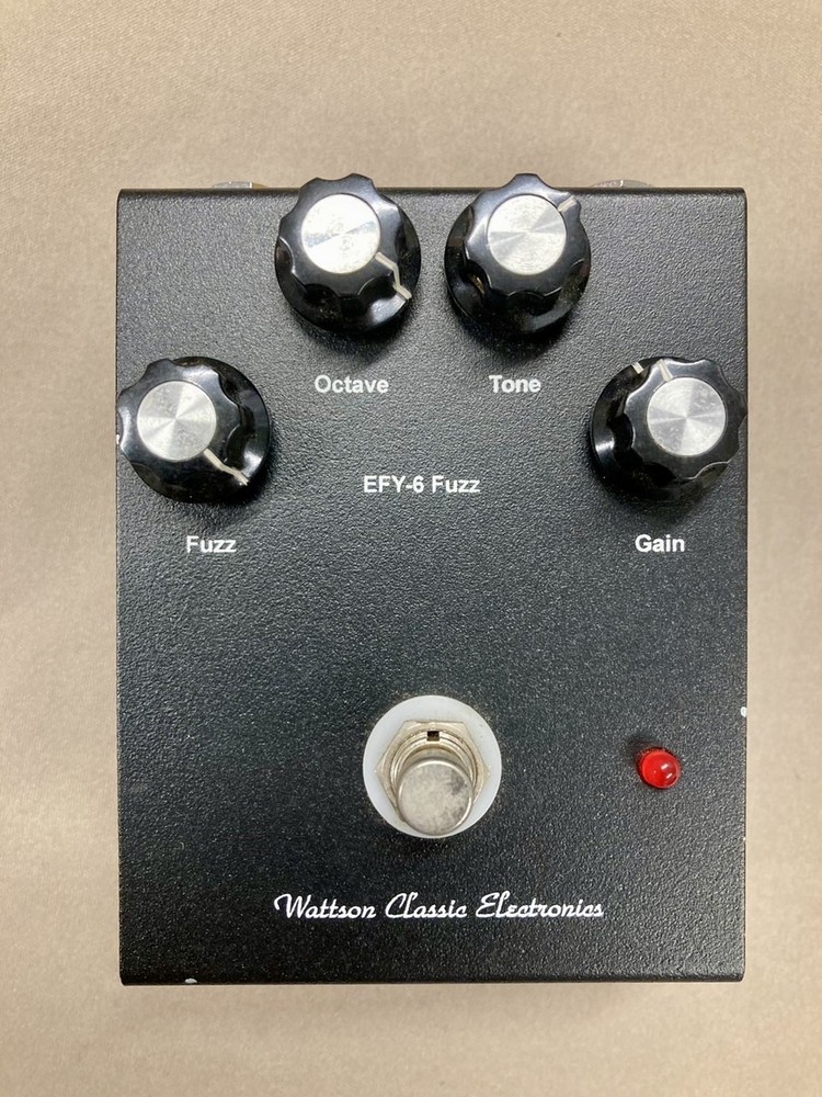 Wattson Classic Electronics EFY-6 Fuzz Guitar Effect Pedal Used