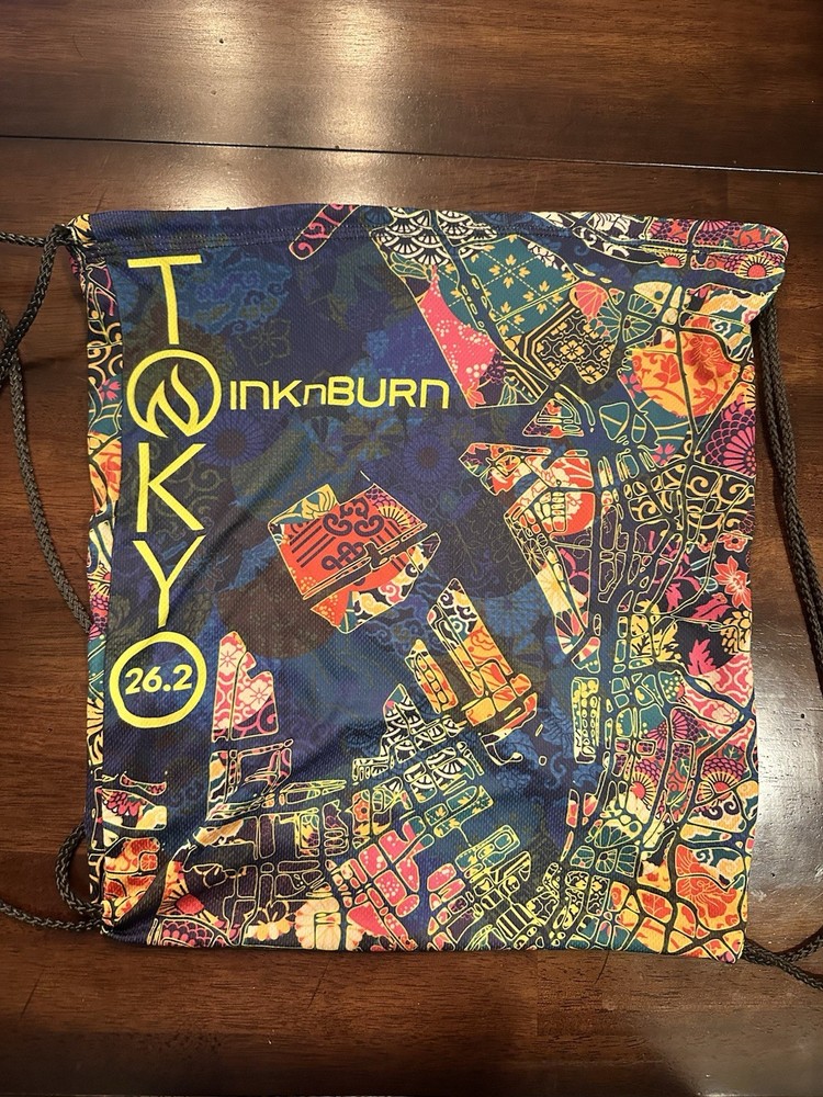 INKnBURN Drawstring Backpack Bag
