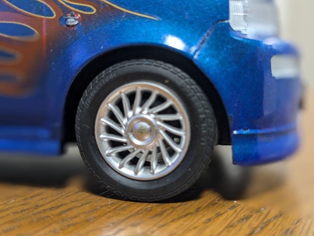 Assembled Toyota Bb Tamiya Plastic Model Japan