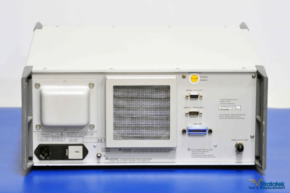 Fluke 5800A Oscilloscope Calibrator 5 Channel Option 5800A-5 Scope 600MHz