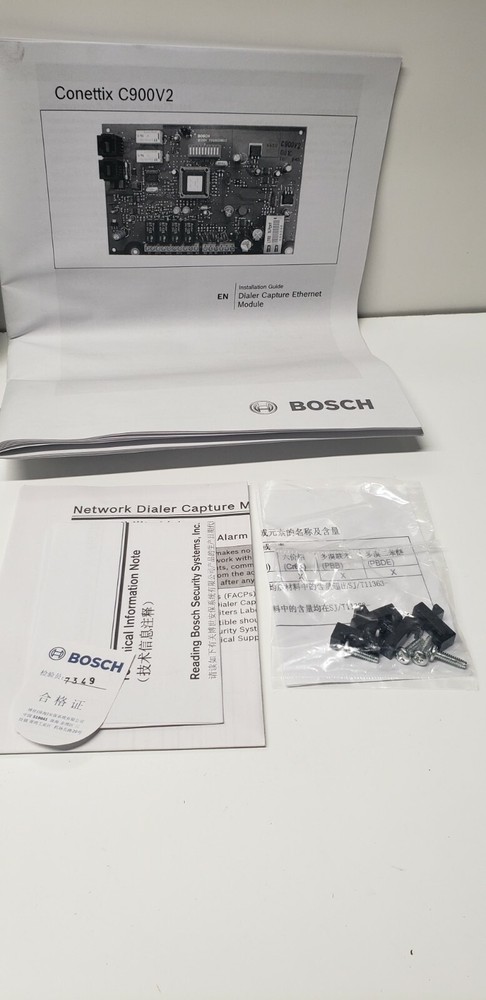 Bosch C900V2 Conettix Dialer Intercept Capture Ethernet Module