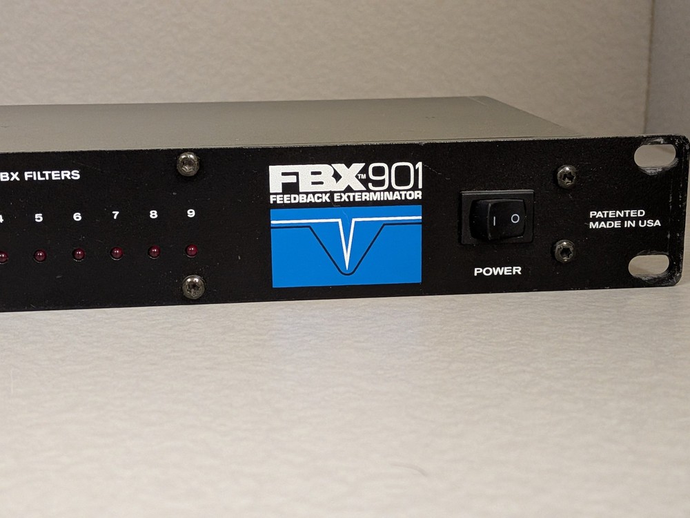 SABINE FBX901 Feedback Exterminator No Power Cord / Untested