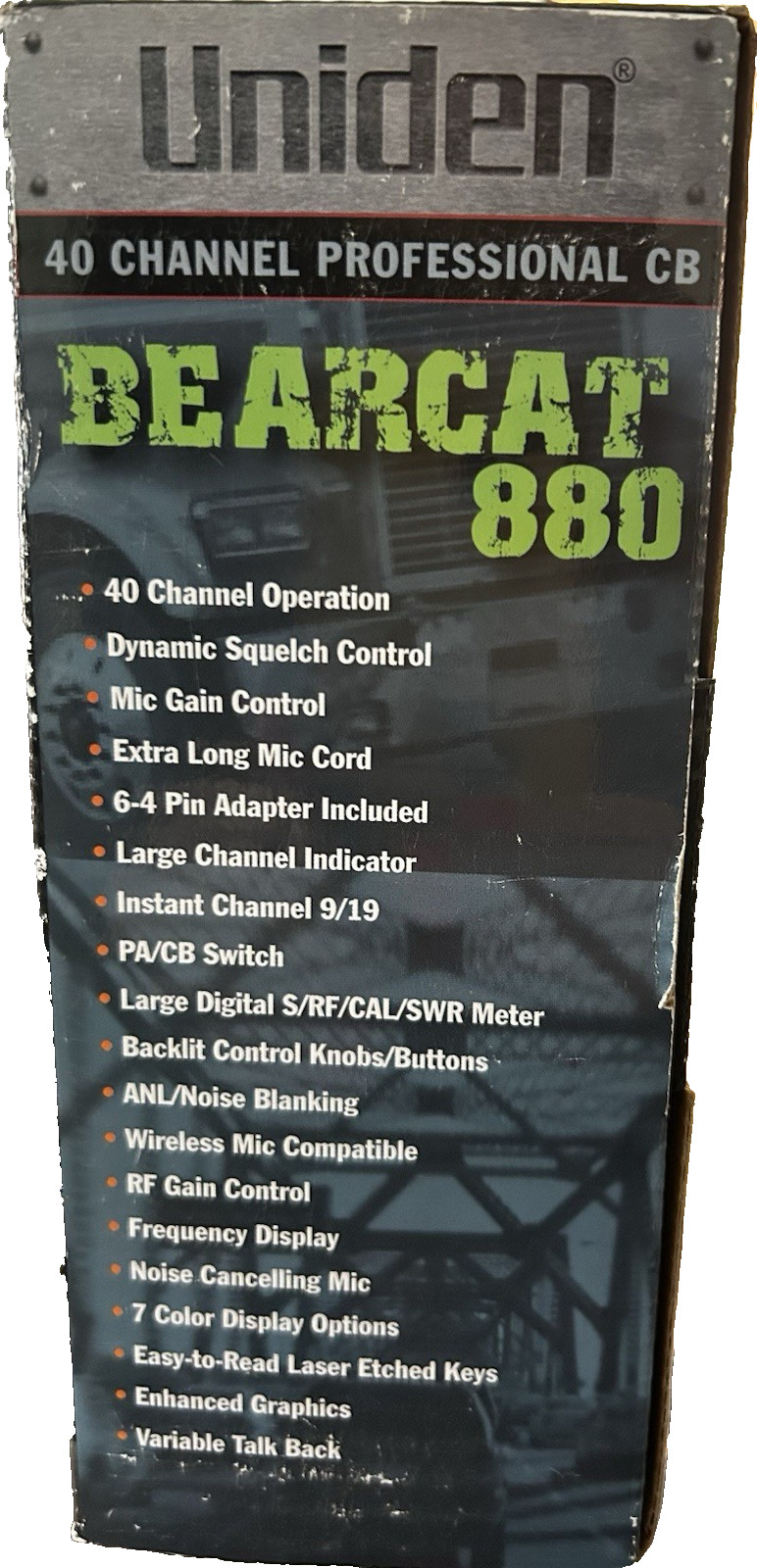 Uniden Bearcat 880 40 Channel CB Radio