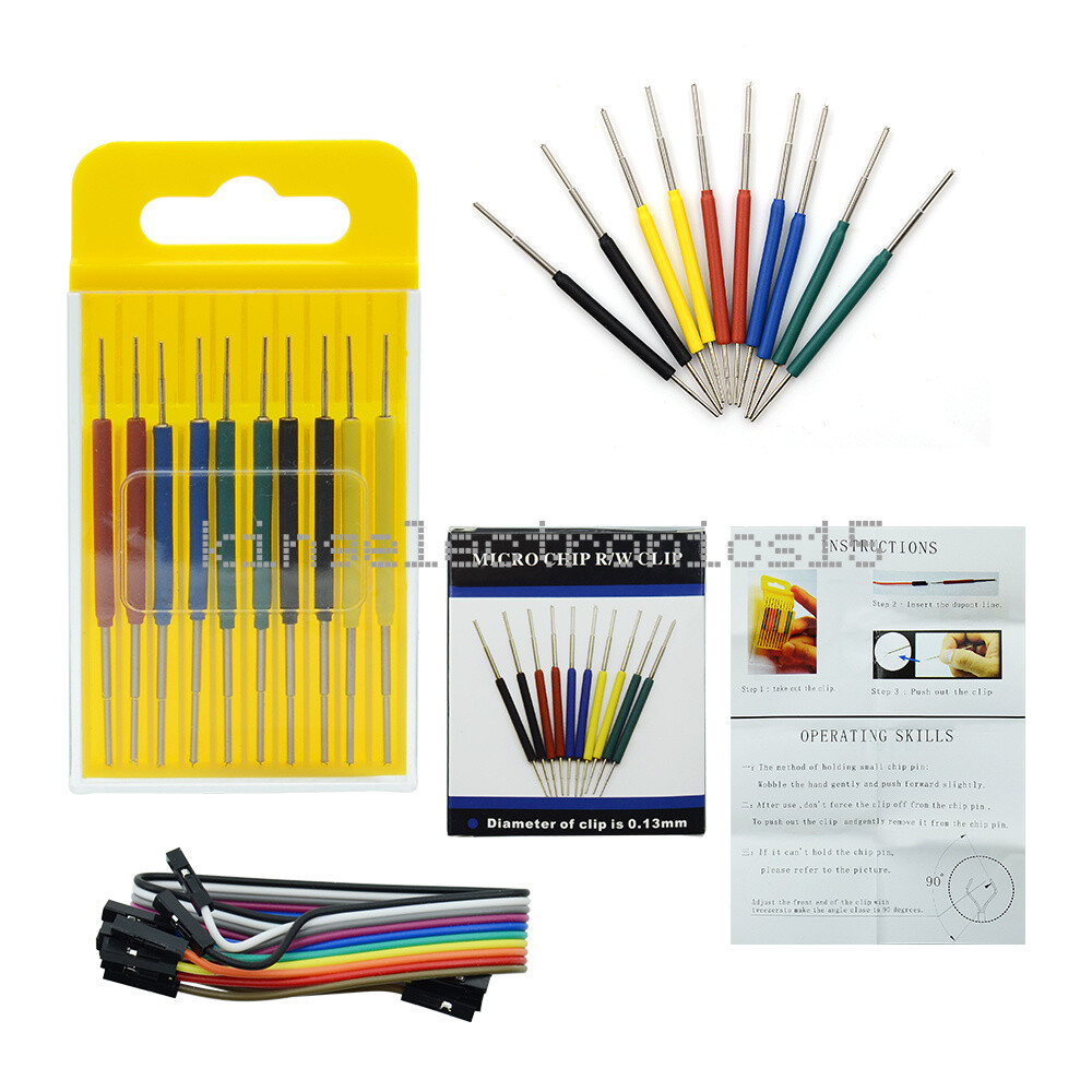 Universal Chip IC Test Clip Socket Adpter Programmer SOP SOIC TSOP MSOP SSOP