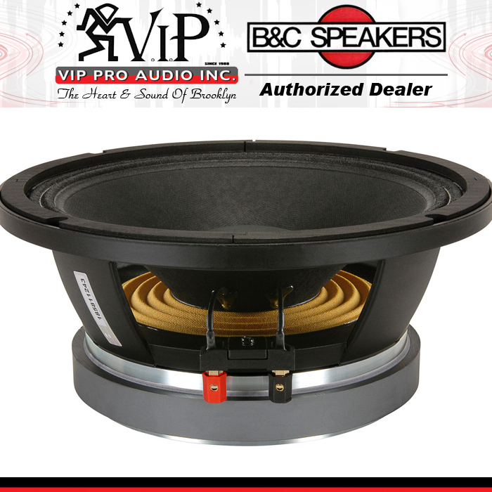 B&C 10MD26 10-Inch Midbass Speaker 10" Pro/Car Audio Midbass FreeShipping (PAIR)