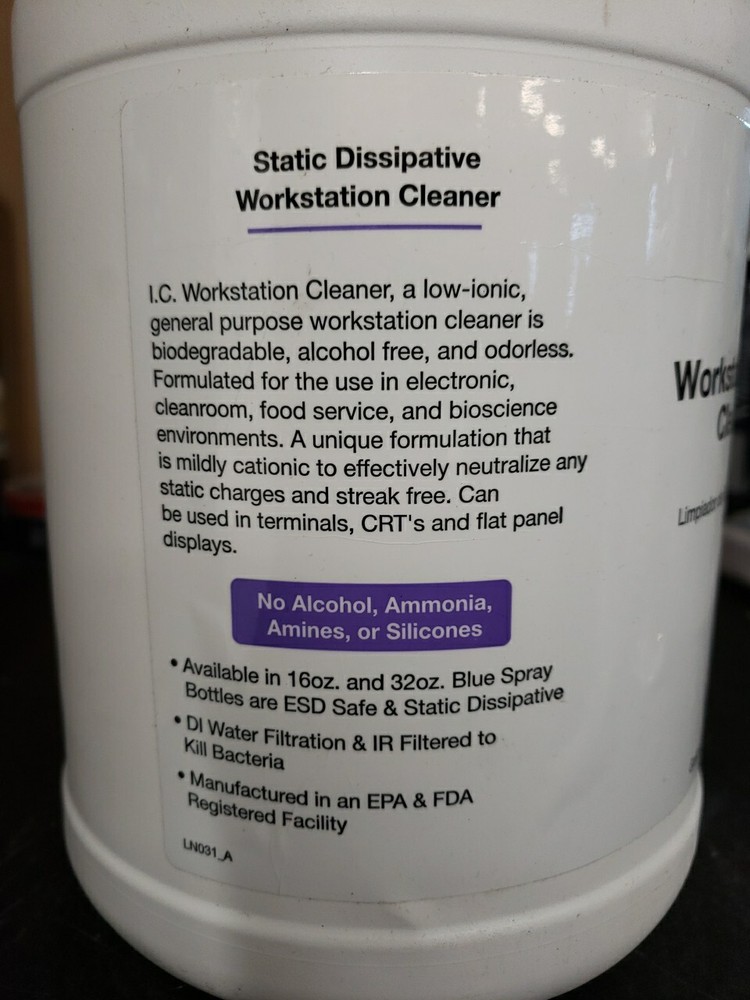 R & R LOTION I.C. WORKSTATION CLEANER- 1 GALLON