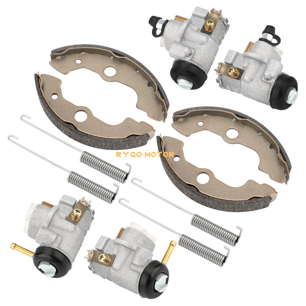Front Brake Wheel Cylinders &Shoes for Honda Fourtrax 300 TRX300FW 4x4 1988-2000