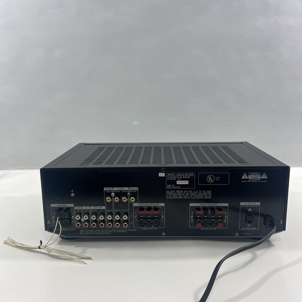 SONY STR-D350Z - Surround Sound Receiver Bundle w/ Remote