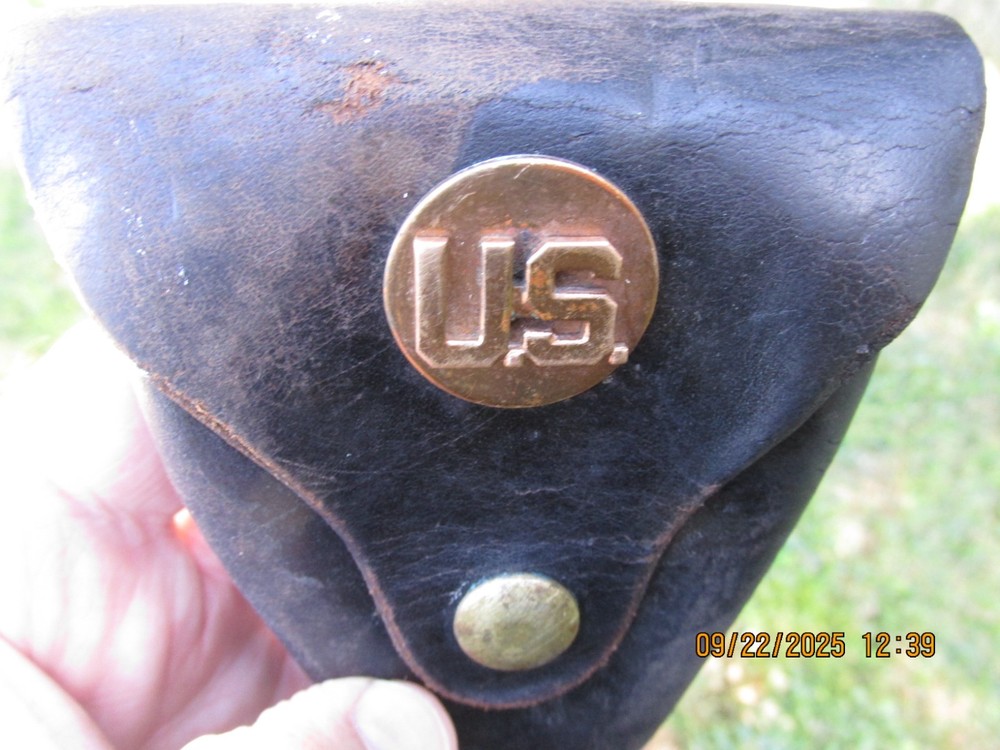 Vintage U.S. Army MP Handcuff Case