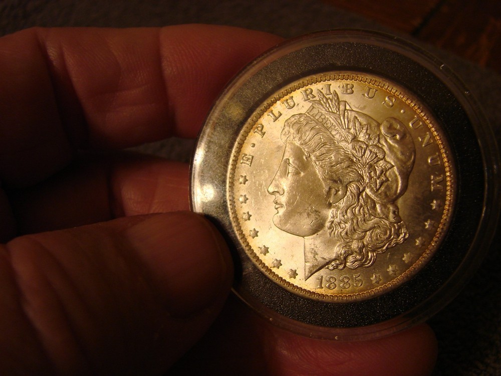 1885-O $1 Morgan Silver Dollar A+++