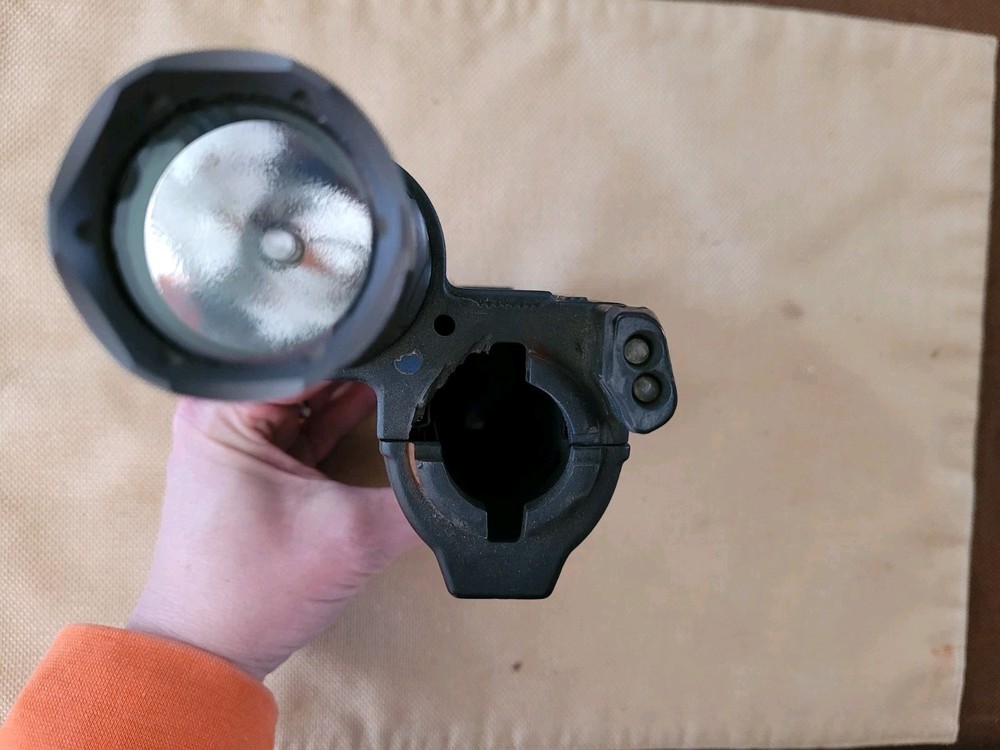 Surefire M500a Handguard with Blue LED Navigation Lights - Fully Functional