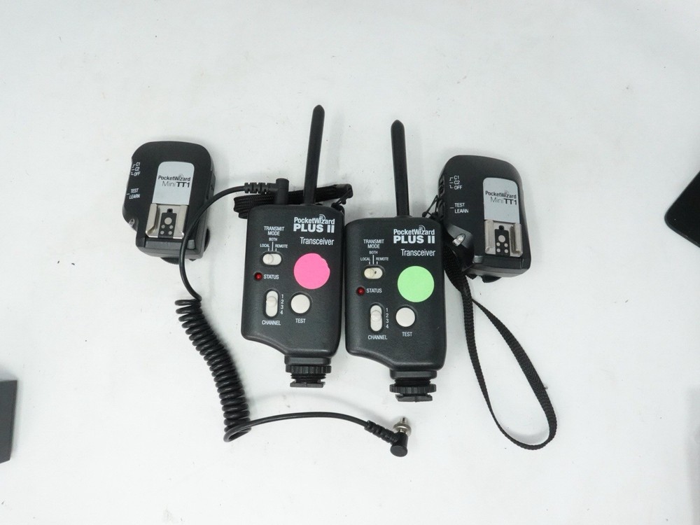 PocketWizard Plus II Transceivers + PocketWizard MiniTT1 Combo