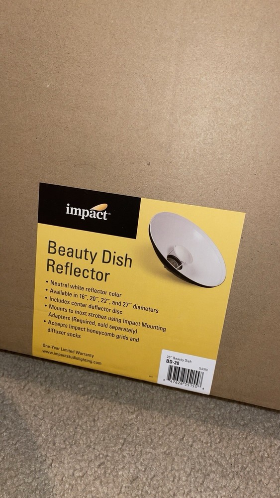 Impact 20 Beauty Dish Reflector