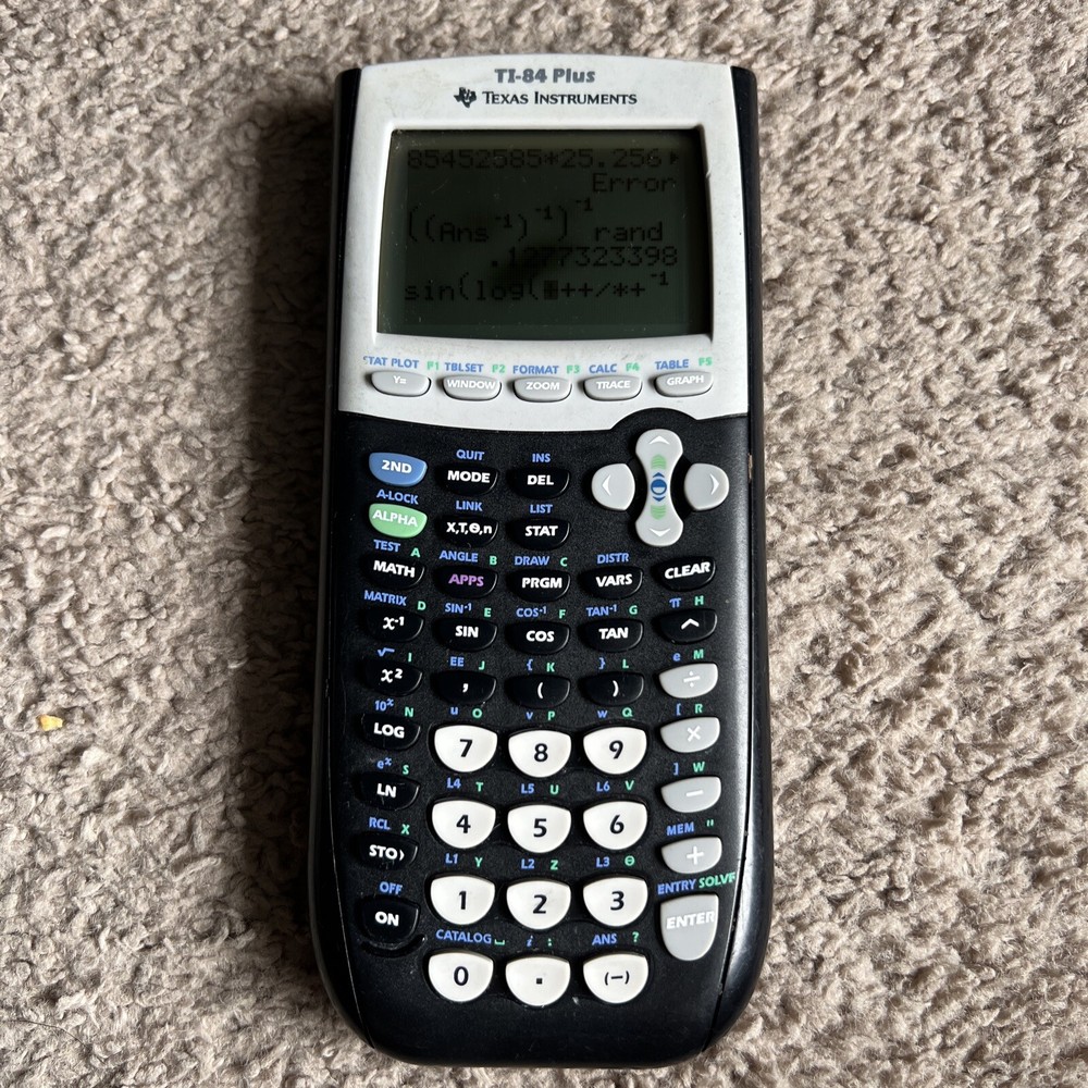 Texas Instruments Ti-84 Plus Graphing Calculator - READ DESCRIPTION