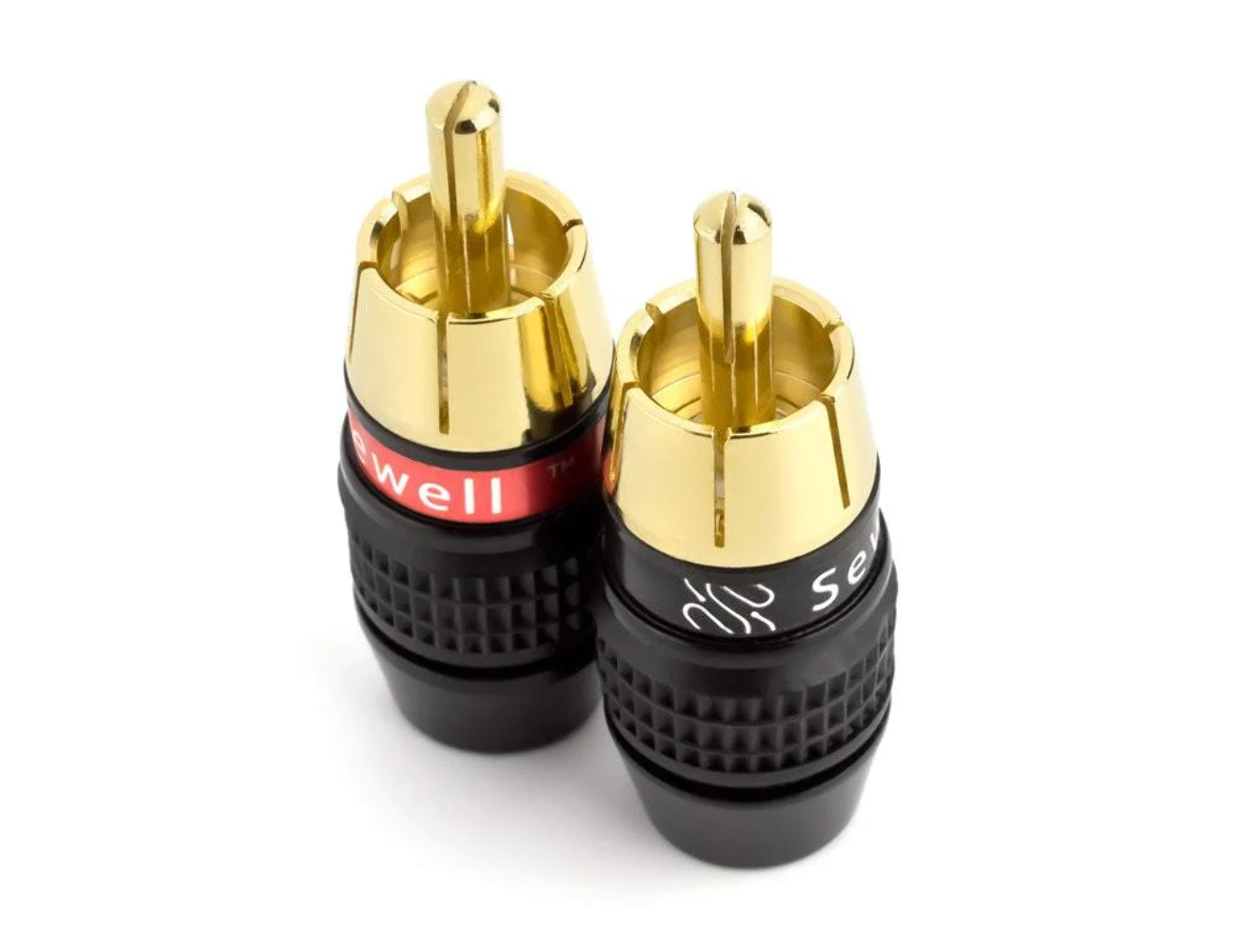 Deadbolt RCA Plugs, Premium Solderless RCA Plugs