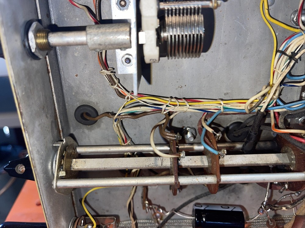 Globe Scout Deluxe Transmitter Rough Shape Works Not Pretty But Rare Switch Burn