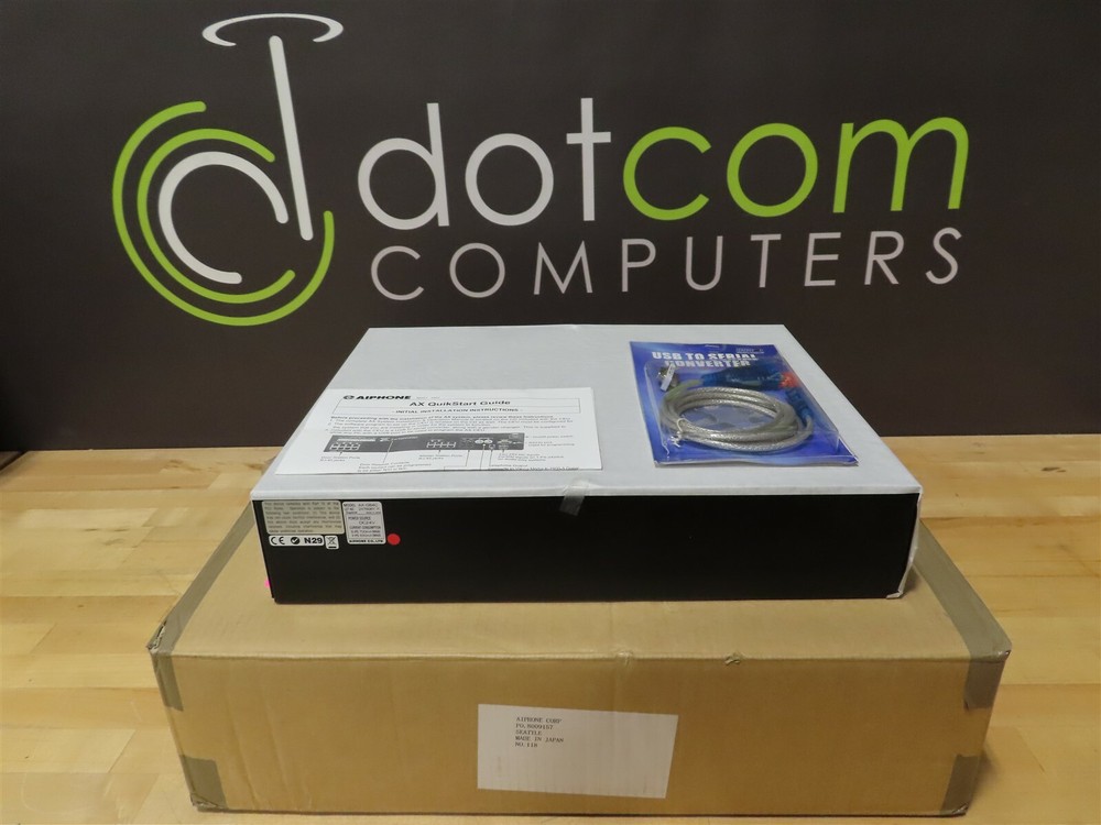 Aiphone AX-084C Central Exchange Unit 8-Door Master AX Video Intercom System