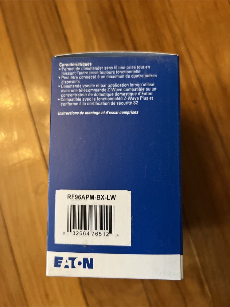 Eaton Z-Wave Plus Wireless On/Off Plug-in Module, RF96APM
