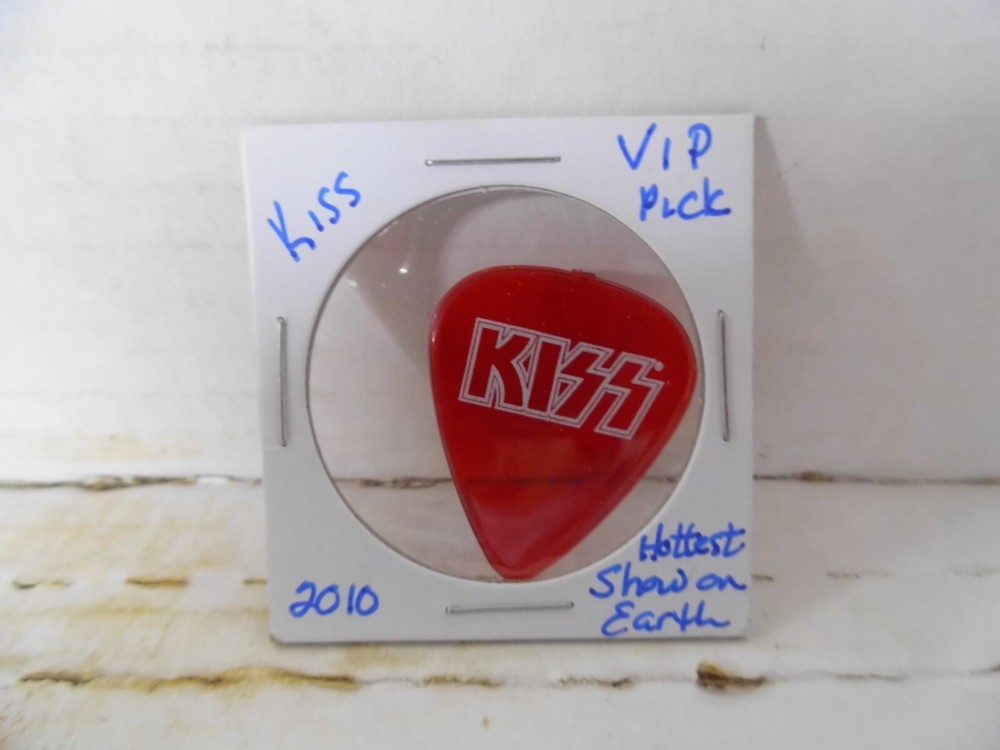 KISS "VIP" 2010 GUITAR PICK~READ DESCRIPTION #14~3