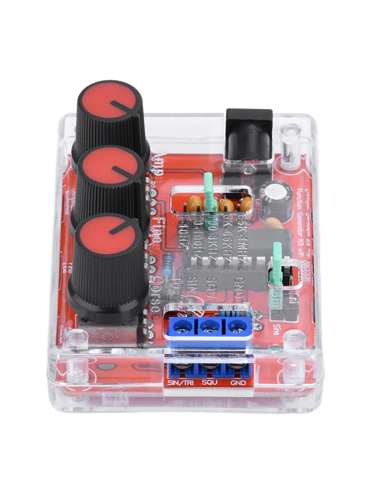 XR2206 Function Signal Generator Finished Sine Triangle Square Wave 1HZ-1MHZ