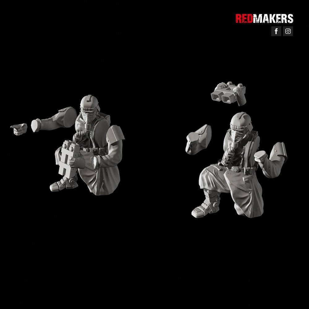 DEATH DIVISION HEAVY SUPPORT TEAM WITH STUBBER