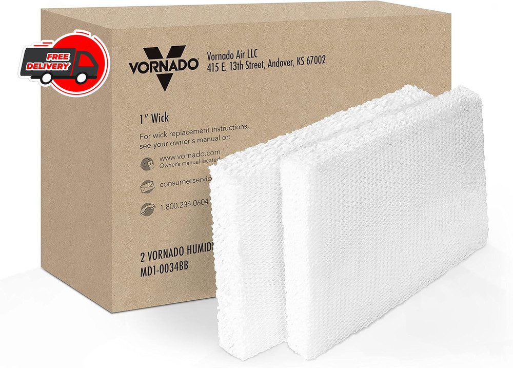Vornado MD1-0034 Replacement Humidifier Wick (2-Pack)