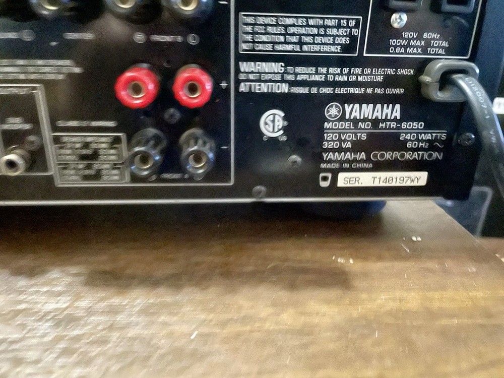 Yamaha HTR-6050 5.1
