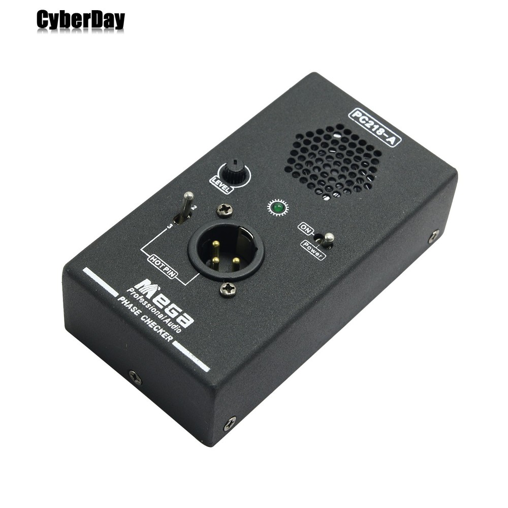 Phase Polarity Tester Checker Detector Audio Speaker Microphone Sound Testing