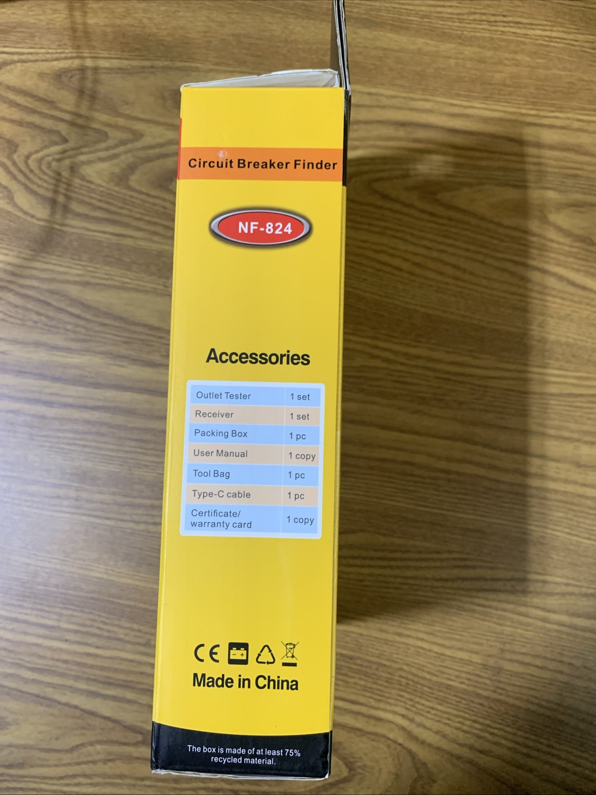 NF-824 AC Circuit Breaker Finder 90-230V LCD GF Used Excellent