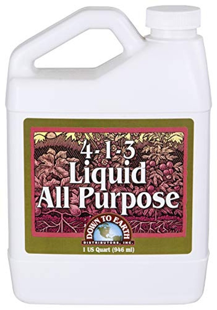 DTE Liquid All Purpose 4-1-3 / quart Down to earth