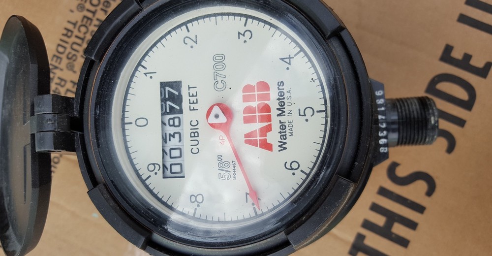 ABB C-700 Water Meter, 5/8",