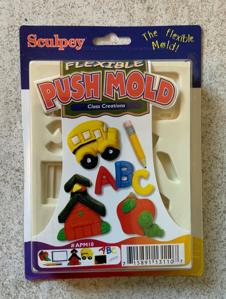 Sculpey Flexible Push Mold APM10 Class Creations