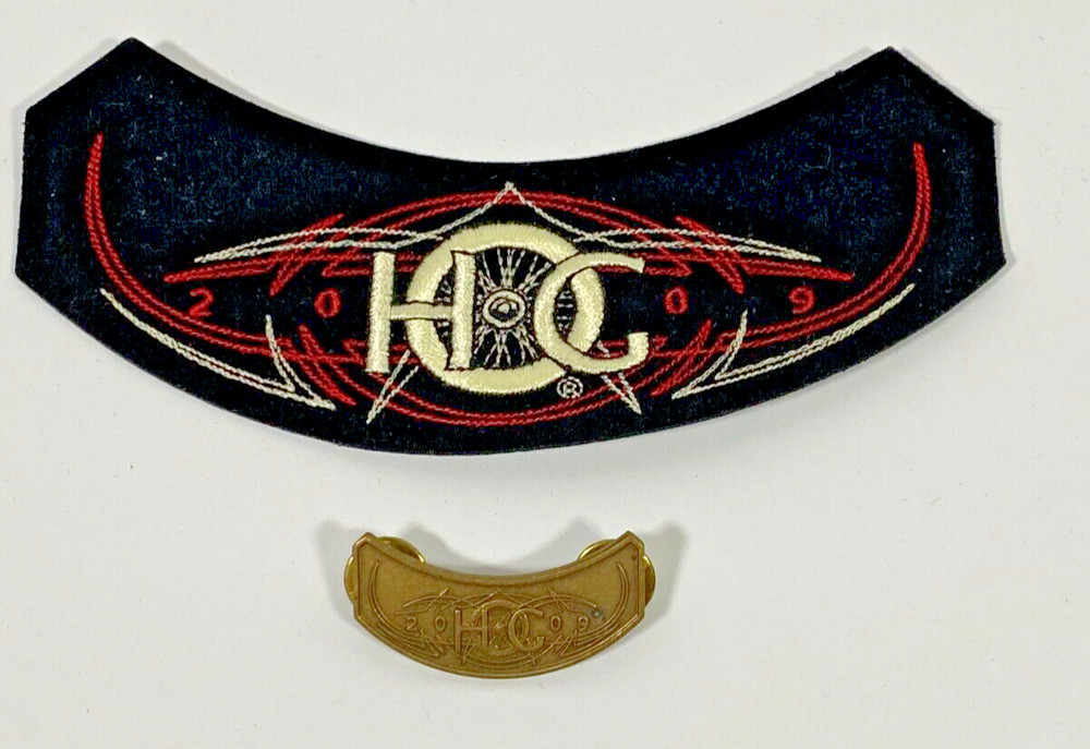 Harley Owner's Group HOG 2009 Patch with Pin
