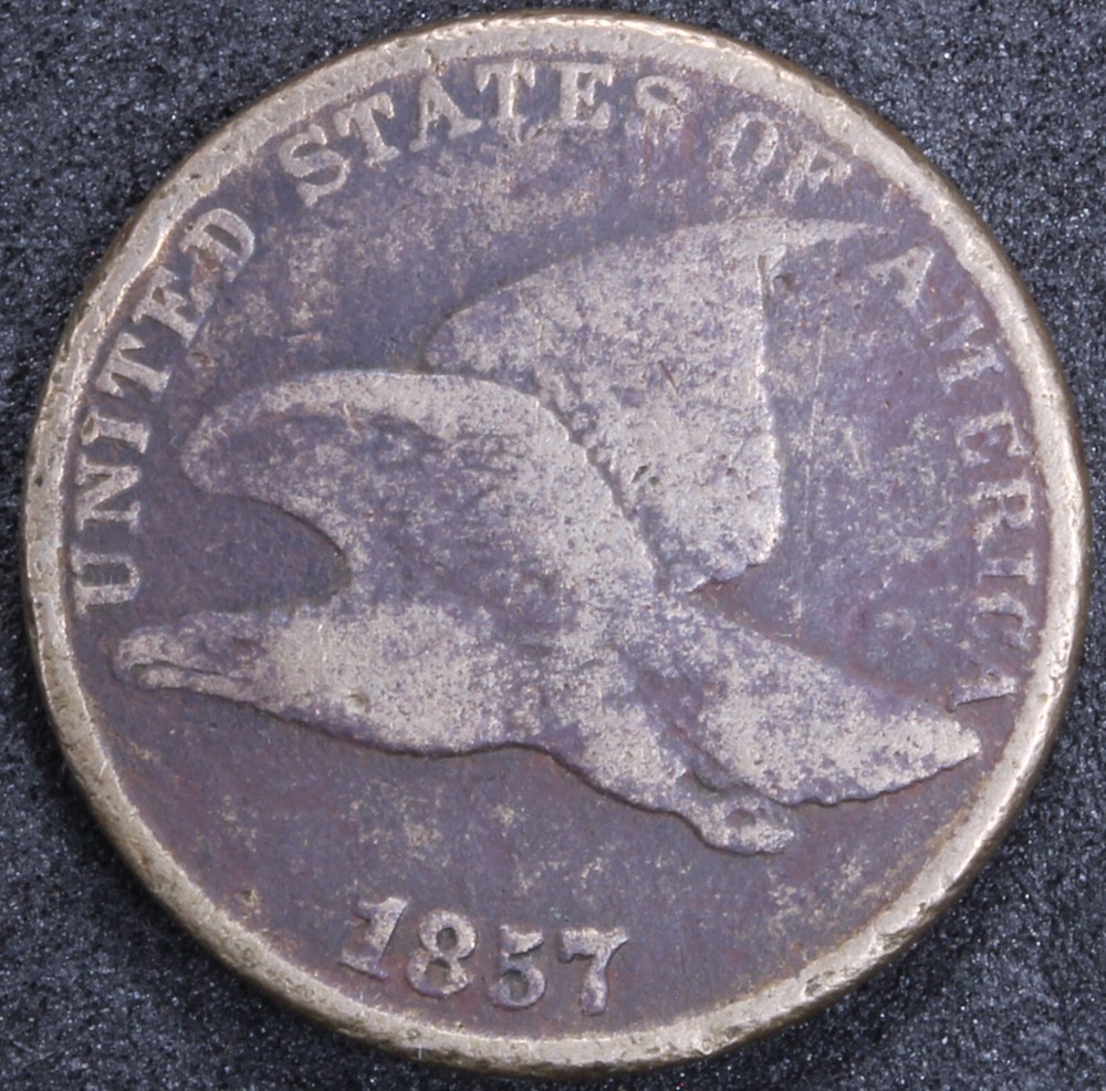 1857, 1858 Flying Eagle Cent Small Letters - Group of 3