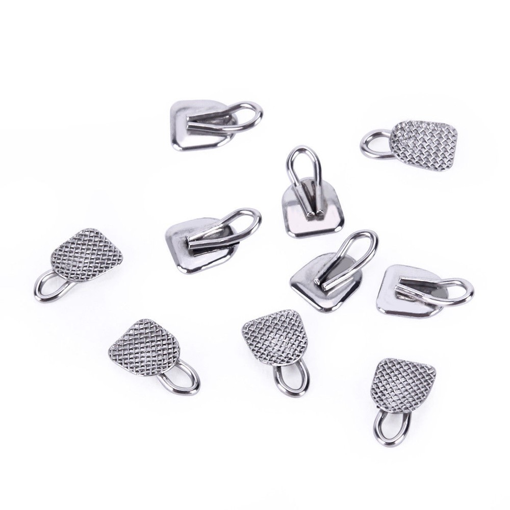 3 Packs Dental Orthodontic Traction Hook Diameter 3*3.9mm Rectangular Type