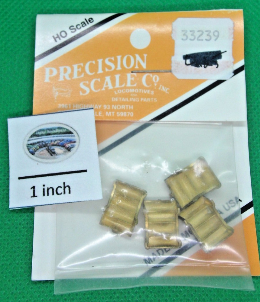 Precision Scale Company HO #33239 Steps, Pullman HW Pass. Car, pkg. 4 -See Below