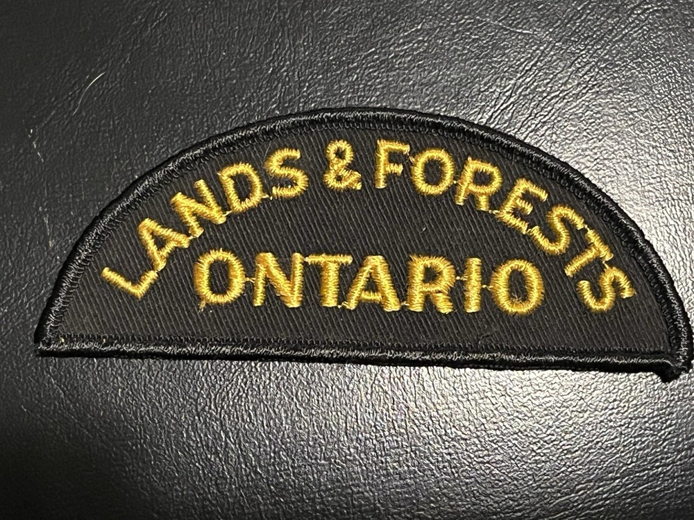 VINTAGE “ONTARIO LAND & FORESTS” Patch