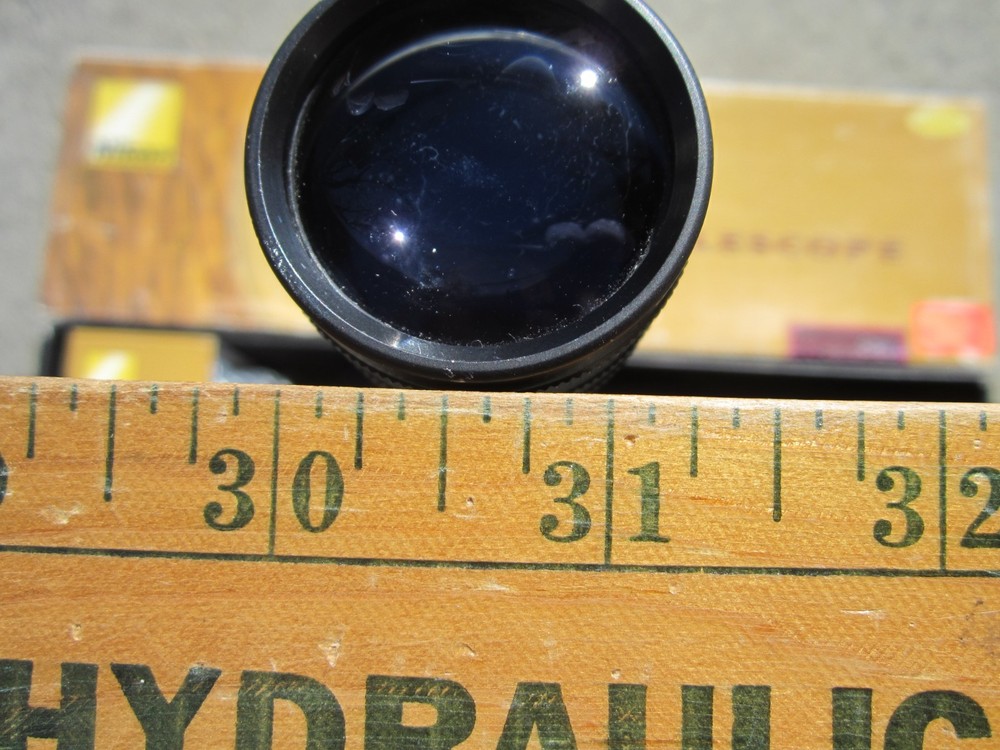 ORIGINAL REDFIELD TRACKER 4x 40 MATTE BLACK RIFLE SCOPE