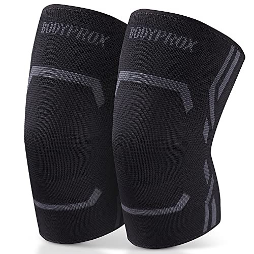 Knee Compression Sleeve for Men and Women (2 Pack), Knee Support Brace Medium