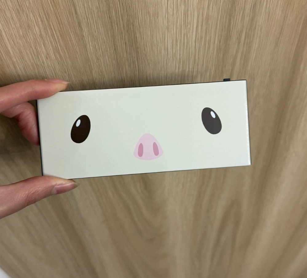 Cute Pig Face Monster Hunter Nintendo New 3DS Case - Striped Replacement Shell