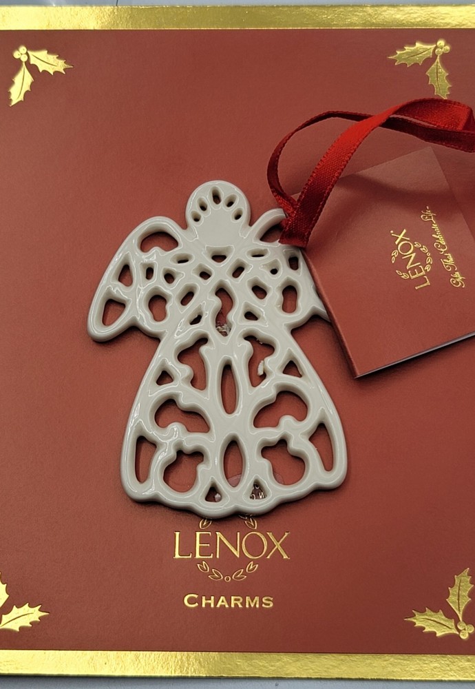 Lenox Charms Ornaments Angel And Tree