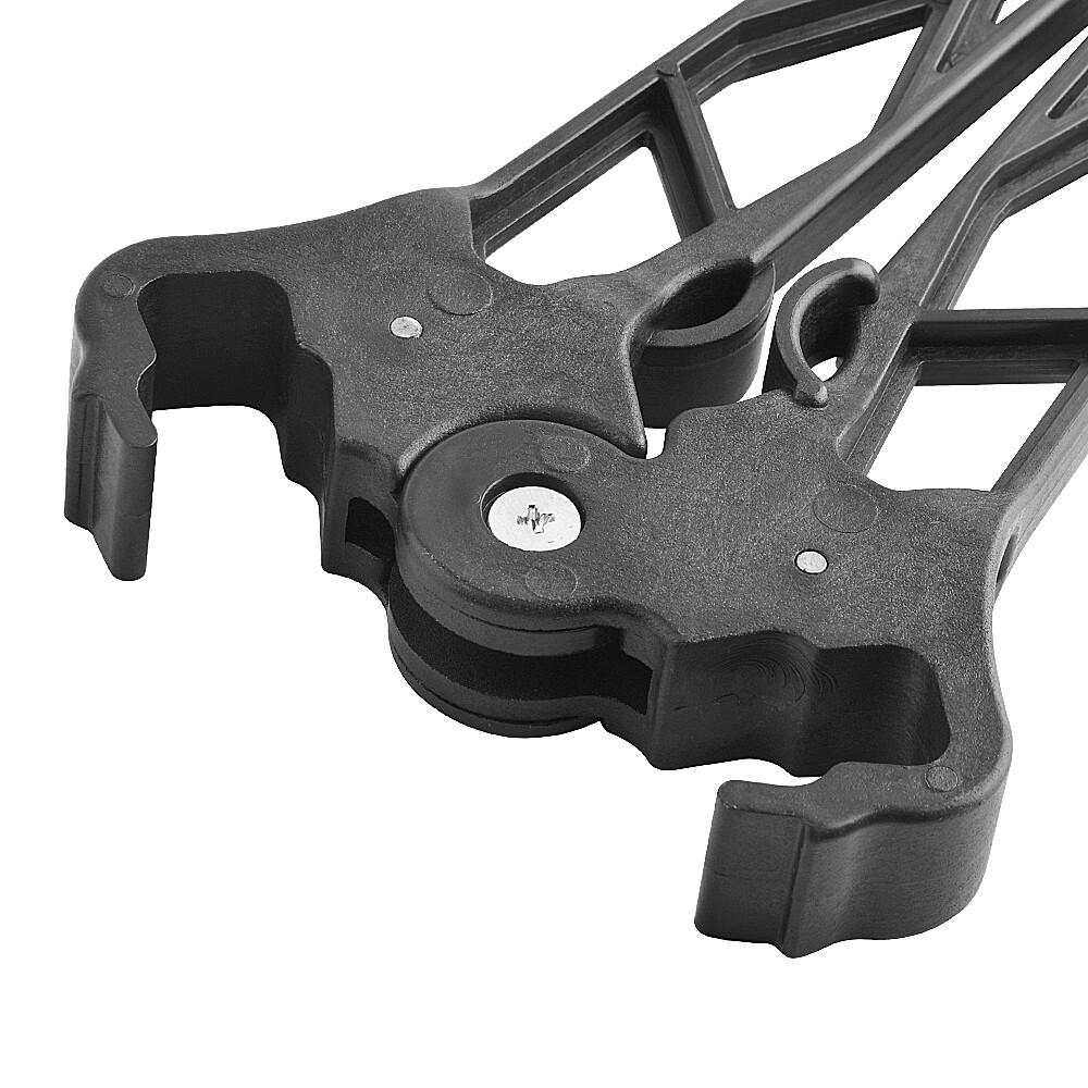 Archery Compound Bow Stand Holder Kick Rack Legs Bracket Bow Support Shooting