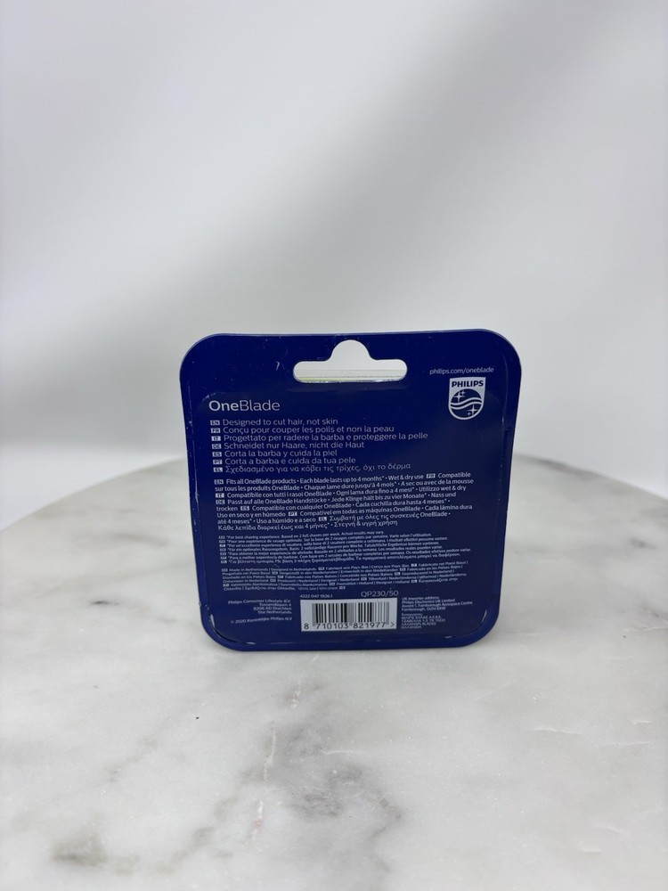 Philips QP230/50 replacement blade, 3 pieces